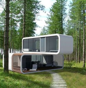MK P20 Apple cabin Cấu trúc thép giường | Thép bằng gỗ container Modular khách sạn ký túc xá nhà hàng văn phòng sống nhà văn phòng - Product Image 3