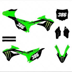 Maßgefertigte <span class=keywords><strong>TZ101</strong></span> Motorrad-Motorenteile Motorrad-Felgenaufkleber Laserfolie Kleine Aufkleber für KAWASAKI KX85 - Product Image 5