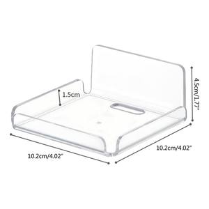 Estante para cámara flotante de montaje en pared pequeño acrílico, paquete de 2 soportes para monitor de bebé, almacenamiento de montaje en pared <span class=keywords><strong>Echo</strong></span> <span class=keywords><strong>Dot</strong></span> 5th - Product Image 4