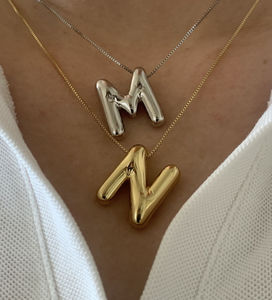 Vente en gros directe, collier alphabet ballon de haute qualité, nouveau produit en promotion, pour femmes - Product Image 3