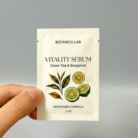 Sachets d'échantillons personnalisés avec logo, sachets de lotion, 5 ml, 10 ml, 20 ml, sachets en plastique pour échantillons, sérum pour le visage, nettoyant, crème pour les yeux, cosmétiques