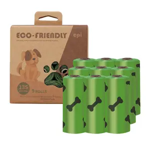 Pet n pet bio hund poop taschen träger auf web 30 rollen pet abfall mülls äcke 1080 zählt unsce orange pvc polyester