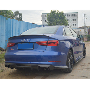 ลิ้นดิฟฟิวเซอร์หลังคาร์บอนไฟเบอร์ JC <span class=keywords><strong>Sportline</strong></span> สำหรับ <span class=keywords><strong>Audi</strong></span> <span class=keywords><strong>A3</strong></span> SLINE 8V S3 Sedan 4 ประตู ปี 2014-2016 - Product Image 2