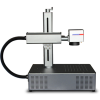 Machine de marquage laser à fibre JPT M7 MOPA pour marques de couleur sur bureau en métal en acier inoxydable 20w 30w Source laser RAYCUS 0-7000 mm/s