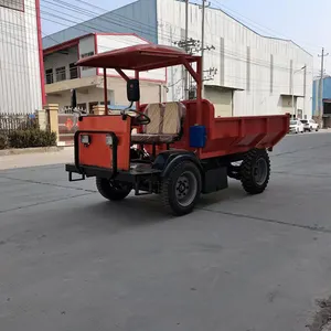 Tarım ve ev kullanımı satılık 4 Ton madencilik elektrikli dört tekerlekli araç