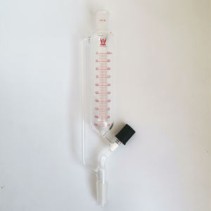 25-250ml vidro borosilicato graduado laboratório funil pressão constante equalização soltando parafuso tipo torneira funis - Product Image 2