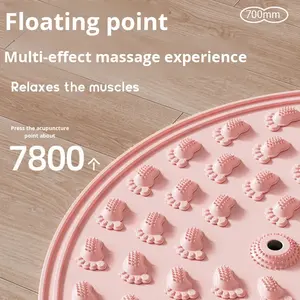 Flüssig-Feststoff Weiche PP Ovale Akupressur-Matte Vergrößerte Verdickte Erwachsenen-Fußmassagematte für Heimfitness Indoor-Langsamlauf - Product Image 2