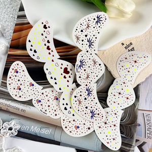 Adesivi per Tatuaggi Patriottici USA, Impermeabili, Glitterati, con Stelle e Bandiera, Tatuaggi Temporanei per il Viso per il 4 Luglio e il Giorno dell'Indipendenza - Product Image 6