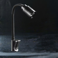 Lámpara de Acuario de 3W con Enfoque Ajustable para Peceras, Mini Lámpara con Clip, Luz para Acuario de Arroyo, 3 Modos