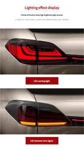 ไฟท้าย LED ความสว่างสูง พร้อมฝาครอบใส สัญญาณไฟเลี้ยวแบบไดนามิกสีแดง สำหรับ Lexus RX ปี 2009-2015 - Product Image 6
