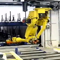 Robot de forage M-900 IB 280, station totale robotisée et robot 6 axes pour le secteur industriel