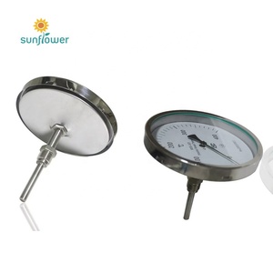 <span class=keywords><strong>Thermomètre</strong></span> de gril de <span class=keywords><strong>barbecue</strong></span> à gaz capillaire à connexion arrière de 4 pouces de haute qualité - Product Image 2