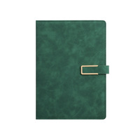Carnet de notes A5 en cuir de luxe minimaliste avec 100 feuilles, impression de logo personnalisable pour usage quotidien au bureau et cadeau