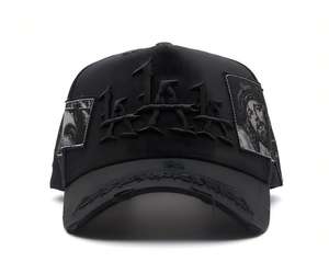 НОВИНКА: Мужская бейсболка Barbas Hats Murakami CT с 5 панелями, широким козырьком, для спорта и активного отдыха, класса люкс - Product Image 4