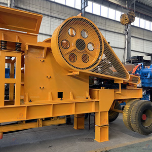 Frantumatore <span class=keywords><strong>a</strong></span> Ganasce Efficiente (Diesel, Capacità 100 tph), Modello 500x750 per Rocce, Mobile, Macchina per la Frantumazione di Pietre - Product Image 4