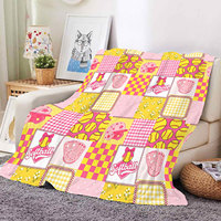 Nueva Manta de Felpa con Estampado Deportivo para Mamá de Softbol o Béisbol, Personalizada, Suave y Cálida, para Cama, Sofá o Siesta
