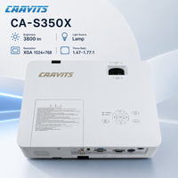 Projecteur CAAVITS OEM 3800 Lumens XGA 3LCD pour salle de conférence, bureau professionnel, projecteurs commerciaux, fabricant