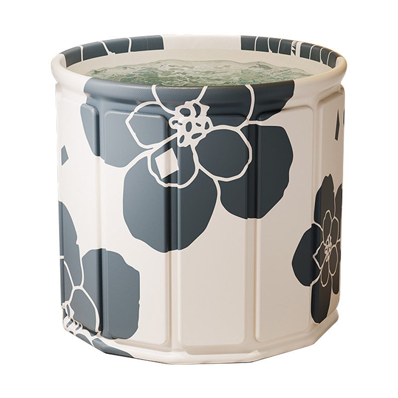 Black large flower 70