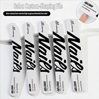 Lime à ongles professionnelle en gros 100/180 – Outils professionnels en émeri pour manucure, limes à polir le gel, ensemble de polissoirs pour ongles