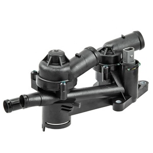 Gruppo Termostato con Tubo 03C121111AE per VW EOS Beetle <span class=keywords><strong>CC</strong></span> Golf Audi A1 Seat Leon - Product Image 1