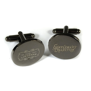 Tùy Chỉnh Thương Hiệu Logo Vàng-Mạ Thép Không Gỉ Brass Người Đàn Ông Sang Trọng Của Khuy Măng Sét Phong Cách Hiện Đại Kinh Doanh Quà Tặng UV <span class=keywords><strong>In</strong></span> Ấn Tùy Chỉnh - Product Image 2