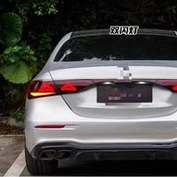 Luz Trasera W214 para Benz Clase E 2020, Lámpara Trasera W213, Actualización de Coche a Nueva Luz Trasera LED W214, Juego Completo de Luces Traseras