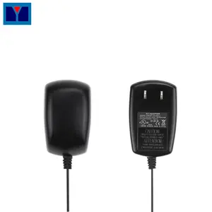 Chúng tôi tiêu chuẩn cấp giấy chứng nhận 12V 1A 12W cung cấp điện adapter cho thiết bị gia dụng nhỏ