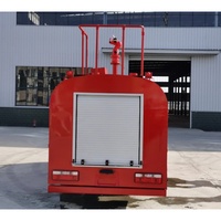 Nouveau camion de pompiers à mousse Dongfeng double cabine 4x2 diesel, véhicule de secours d'urgence, 3000L