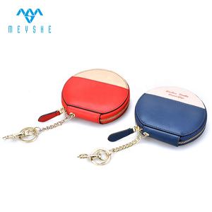 <span class=keywords><strong>Portamonete</strong></span> in pelle quadrata piccola ragazza Vintage con cerniera alla moda colorato porta carte porta chiavi uso modello lettera - Product Image 3