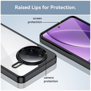 New Popular Shockproof Transparent clear <strong>Hard</strong> Pc+tpu Bumper Protective Phone Cover <strong>for</strong> Xiaomi Redmi K80 <strong>case</strong> High Quality - Product Image 5