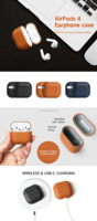 2025 étui pour écouteurs en cuir grainé pleine fleur de qualité supérieure étuis pour écouteurs airpod Pro Max