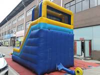 Château gonflable commercial avec toboggan sec, qualité location, combo château gonflable pour enfants pour entreprises de location de fêtes