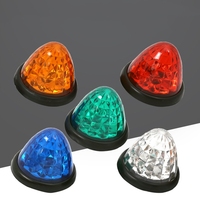 Feux latéraux pour camionnette Watermelon, feux de signalisation LED 24V pour remorque, clignotants, feux de gabarit, feux de bord de route