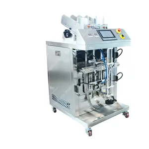 Face mask sheet filling sealer machine cosmetic packing machine