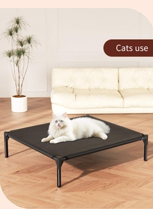 Lit d'intérieur pour <span class=keywords><strong>chien</strong></span> toutes saisons, surélevé, respirant, anti-humidité, pour chiens de grande et petite taille, <span class=keywords><strong>tapis</strong></span> de couchage en tissu maillé, <span class=keywords><strong>pas</strong></span> <span class=keywords><strong>cher</strong></span> - Product Image 4