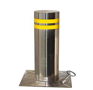 Katlanabilir paslanmaz çelik trafik koruma direkleri yol yolları için önceden döküm mobil güvenlik bariyeri - Product Image 1