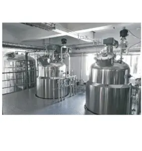 Machines de mélangeur de fermentation en acier inoxydable Fermenteur bio Fermenteur microbien pour la fermentation microbienne
