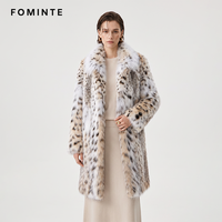 Manteau en fausse fourrure imprimé tigre, mi-long, chaud et doux pour l'hiver, veste moelleuse de luxe, vêtement d'extérieur à manches longues, vente en gros OEM
