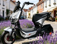 Scooter électrique 2 roues haute performance YT, 500W 60V, 45 km/h, frein à tambour, pneu à vide, vente chaude