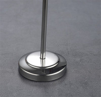 Vente en gros en acier inoxydable en forme de cœur pour table de mariage, siège, plat, place, porte-cartes, piédestal, buffet, nombre de clips