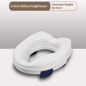 Coussin <span class=keywords><strong>rehausseur</strong></span> de toilettes portable et amovible MK pour personnes âgées et handicapées, capacité de 200 kg, pour usage domestique - Product Image 6