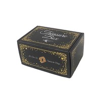 Caja Circular de Cartón Rígido de Alta Calidad para Empaque de Cosméticos, con Tarjeta Gris y Material Corrugado Marrón en Relieve