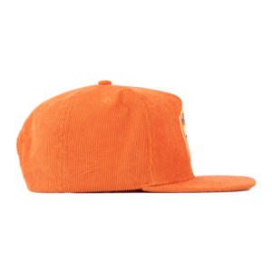 Casquette en velours côtelé personnalisée TCAP Chine, casquette structurée à 5 panneaux, style basketball, couronne haute - Product Image 6