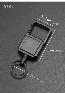 Cartoon Stijl Intrekbare Karabijnhaak Sleutelhanger Aanpasbare Metalen Badge Haspel Houder Met Sleutelhanger - Product Image 5