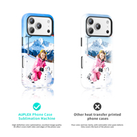 Precio de fábrica de alta calidad barato personalizar DIY caja del teléfono móvil 3D sublimación impresión al vacío máquinas de transferencia de prensa de calor