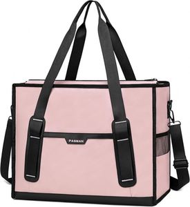 Sac fourre-tout irisé pour femme, nouvelle collection 2024, fabriqué en usine BSCI, sac carré tendance avec fermeture éclair, deux poignées, en nylon - Product Image 1