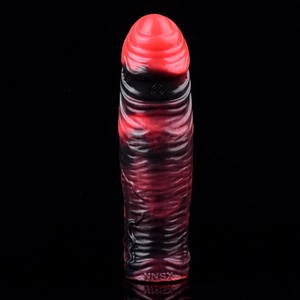 N-BDV5265 Vibrador Anticonceptivo Reutilizable y Lavable, Condón de Silicona para Pene, Extensor de Condón Masculino - Product Image 3