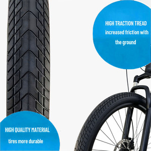 Nouveaux pneus de vélo électrique tout-terrain 2026 – Tailles 22x3.0, 22x4.0, 20x3.0, 20x4.0 – Résistants à l'usure, motif lisse pour la route - Product Image 3