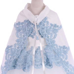 Minivestido de gasa de encaje en capas moderno para niñas de alta calidad personalizado al por mayor, atuendo de boda para fiestas, nuevo diseño - Product Image 3