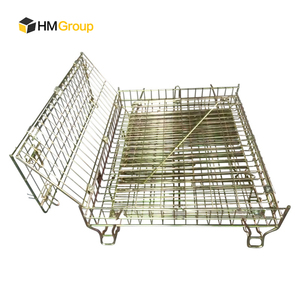 Hot bán kim loại thép có thể khóa ráp gấp bền lưu trữ rượu vang chai <span class=keywords><strong>container</strong></span> - Product Image 4